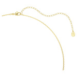 Gema pendant Mixed cuts, Multicolored, Gold-tone plated